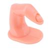 10pcs Plastic Fake Finger Professional Nail Art Practice Model Training False Tips Gel Manicure Display Adjustable DIY Tools
