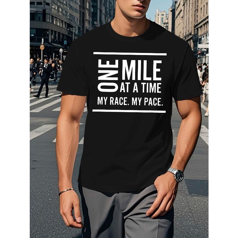 

European Size Men S Casual Crew Neck T-Shirt, Cotton 100% Knit Fabric, Slight Stretch, Regular Fit, Geometric-Pattern, Summer Top 4XL чорний