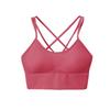Women Plus Size Shockproof High Support Cross Back Sports Bra For Running Yoga