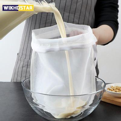 Síť filtračního sáčku 100/200/300 mesh Sáčky na mléko Sáčky na mléko Opakovaně použitelné Sáčky na sítko na potraviny Sáčky na sáčky na mandlové mléko Sítko Sítko na filtraci mléčného oleje