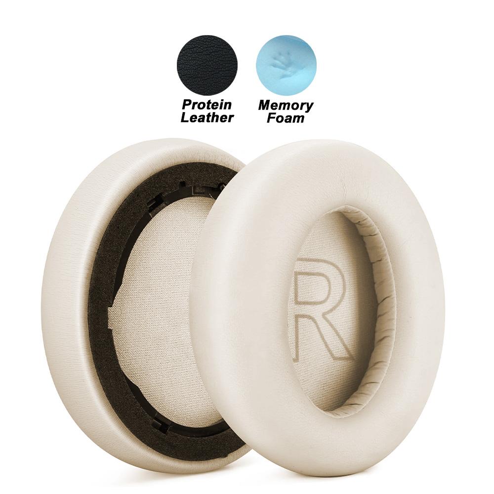 Earphone Pads for Anker Soundcore Life Q20 BT Replacement Pink Earpads Headphones Earmuffs Mesh Memory Covers Sponge Protein