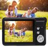 Digital Camera 48MP 4K 8x Zoom 20 Filters 2.7 Inch Screen Anti Shaking Rechargeable Portable Compact Camera for Kids Students