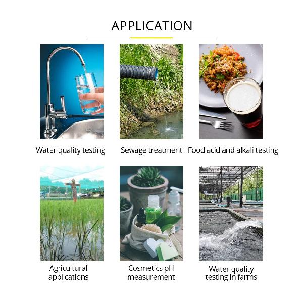 Professional pH Meter Pen Type Water Quality Tester Acidometer PH Acidity Meter for Aquarium Acidimeter Water Measuring PH818