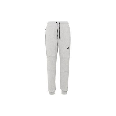 Einfarbige Kordelzug Slim Fit Gestrickte Sporthose Herren Unterteile Grau FD0743-063