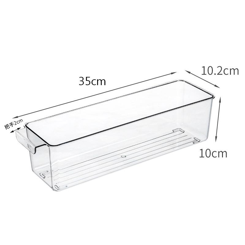 Klare PET-Kühlschrank-Aufbewahrungsbox für Obst & Gemüse