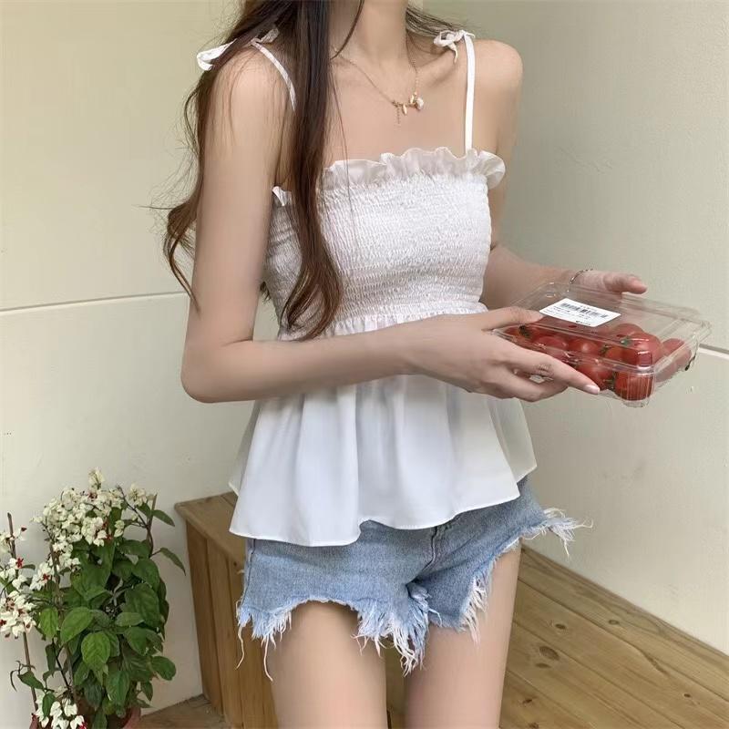 

Однотонный Модный Женский Горячий Сладкий Базовый Открытая Спина Повседневный Y2k Сексуальная Одежда Элегантный Топ one size