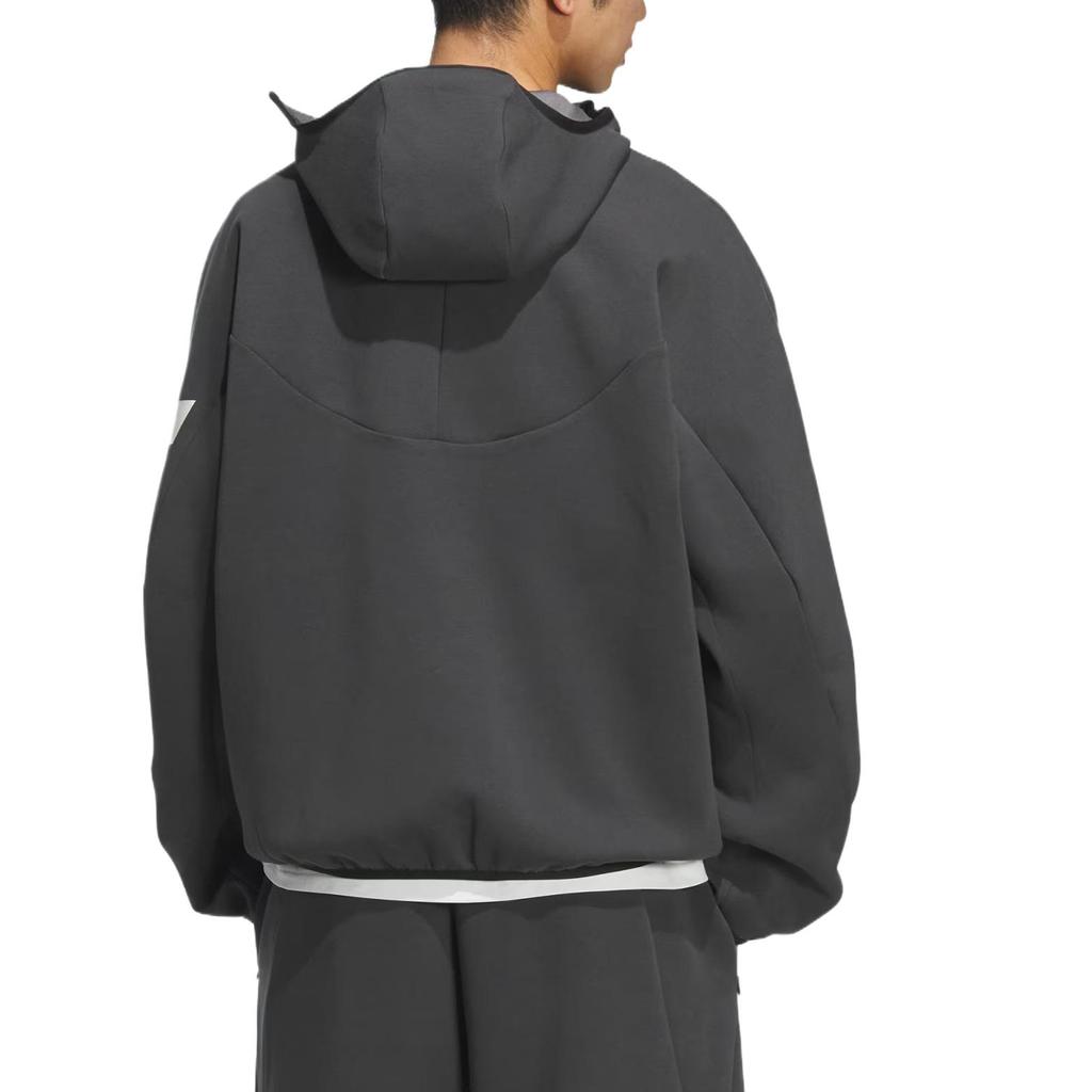 Adidas Fustl P Hoody Sports Casual Hoodie Men Hoodies Carbon-Black JM6237