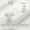 Children's Room Cabinet Knobs Ceramic Cabinet Handle Cartoon Clouds Star Cabinet Wardrobe Drawer Pull Handles for Kids Room