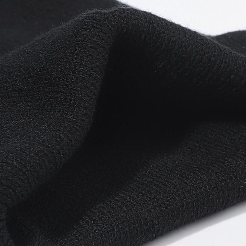 Simple Funny Sad Face Expression Warm Ear for Protection Knitted Hat Personality Outdoor Trend All-match for Men Women