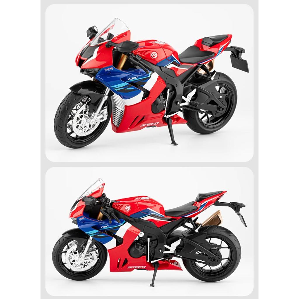 1/12 Honda CBR1000 Alloy Motorcycle Model, Cool Lighting, Exquisite Desktop Ornaments, The Best Collection for Motorcycle Enthusiasts