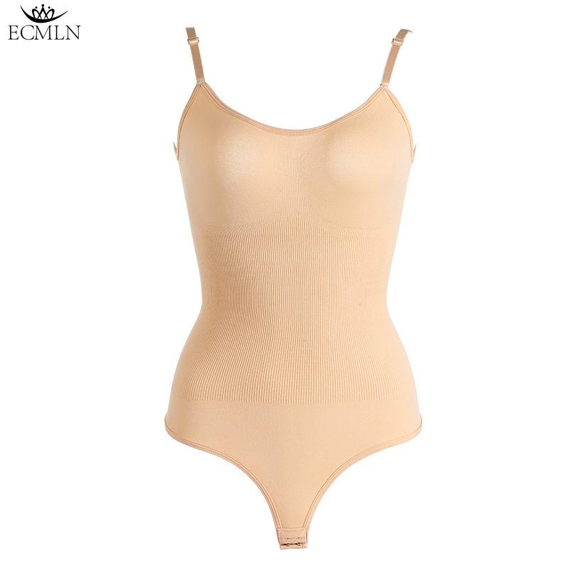 Women Thong Bodysuit Full Body Shaper Tummy Control Shapewear