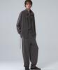 UMARMUNG Wool Cashmere Convertible Collar Shirt_Taupe