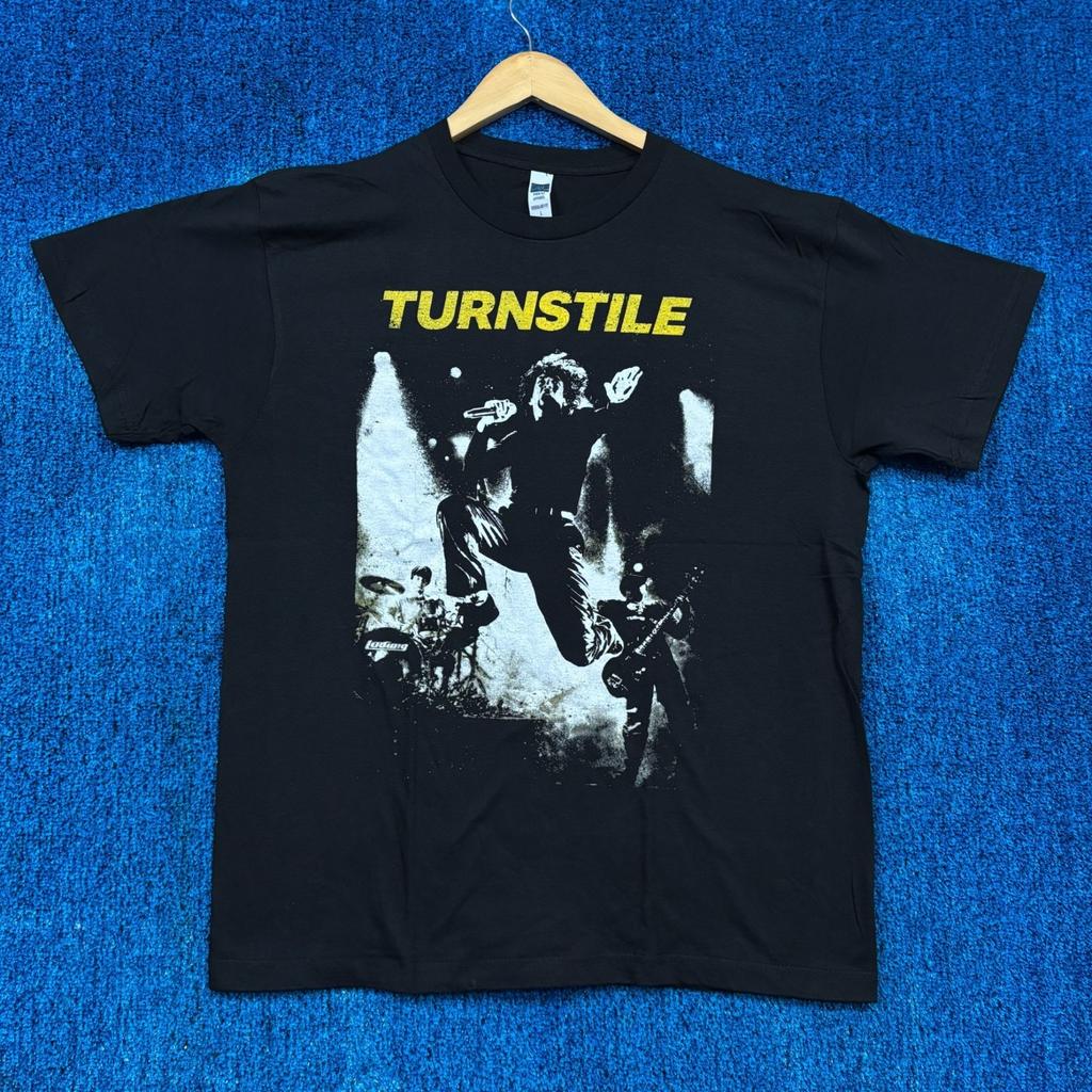 Turnstile Live Performance Poster Hardcore Punk Band Tee L Unisex T-Shirt