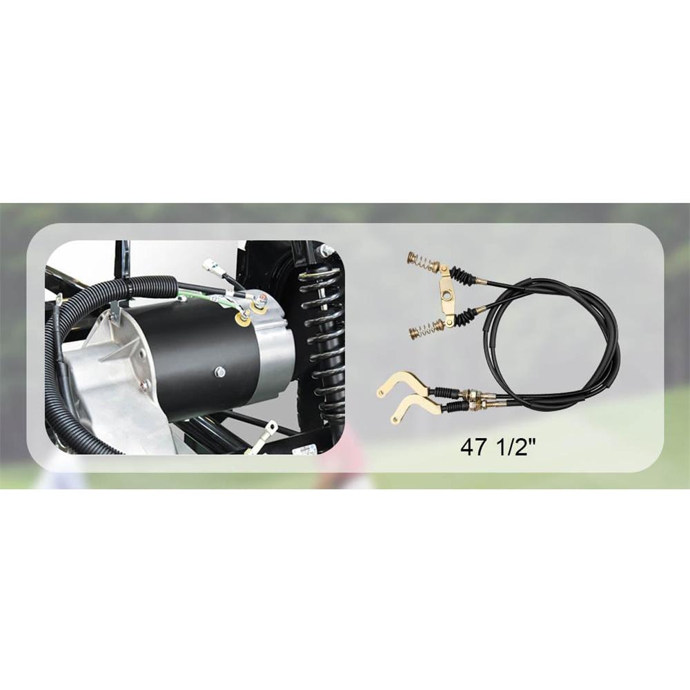 47 1/2" Forward & Reverse Shift Cable Fit For Yamaha Golf Carts Gas 4-cycle