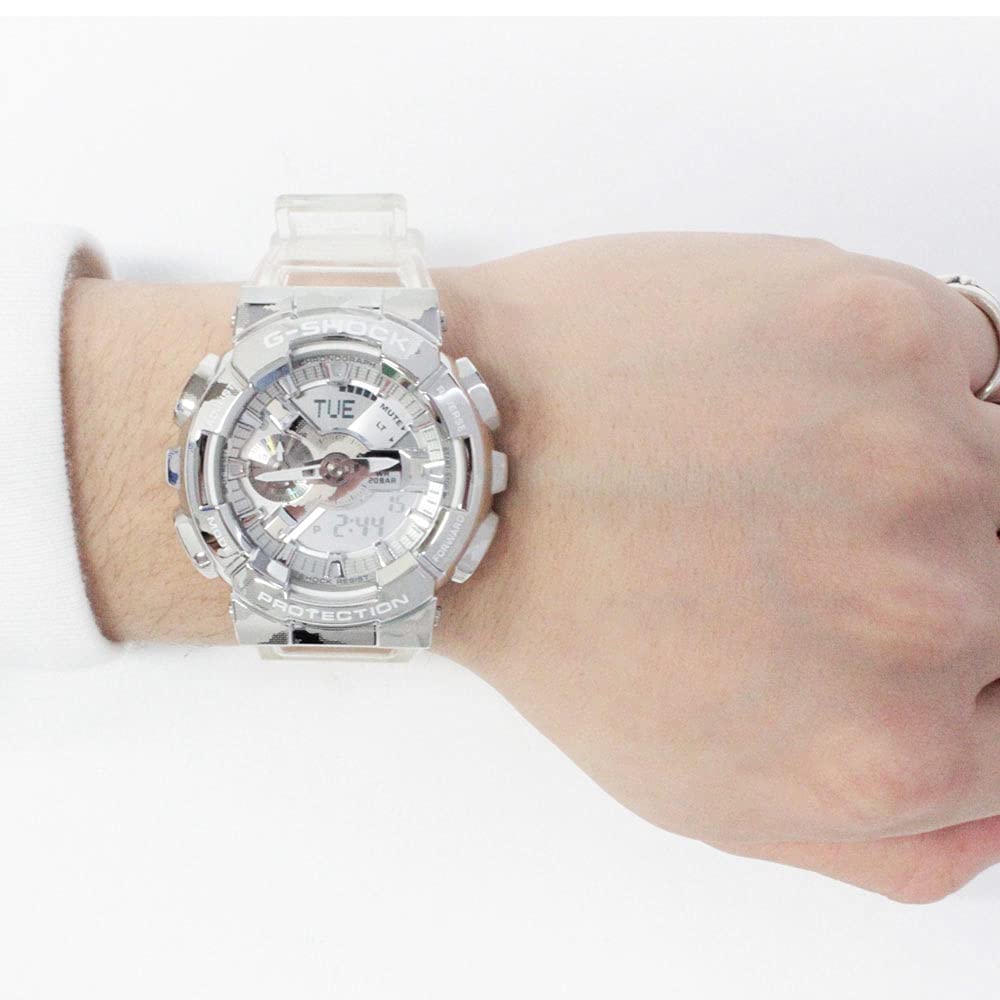 Casio Casio Watch Analog Digital Metal Camouflage Camouflage Skeleton G-SHOCK G-Shock Men's GM-110SCM-1A [Item]