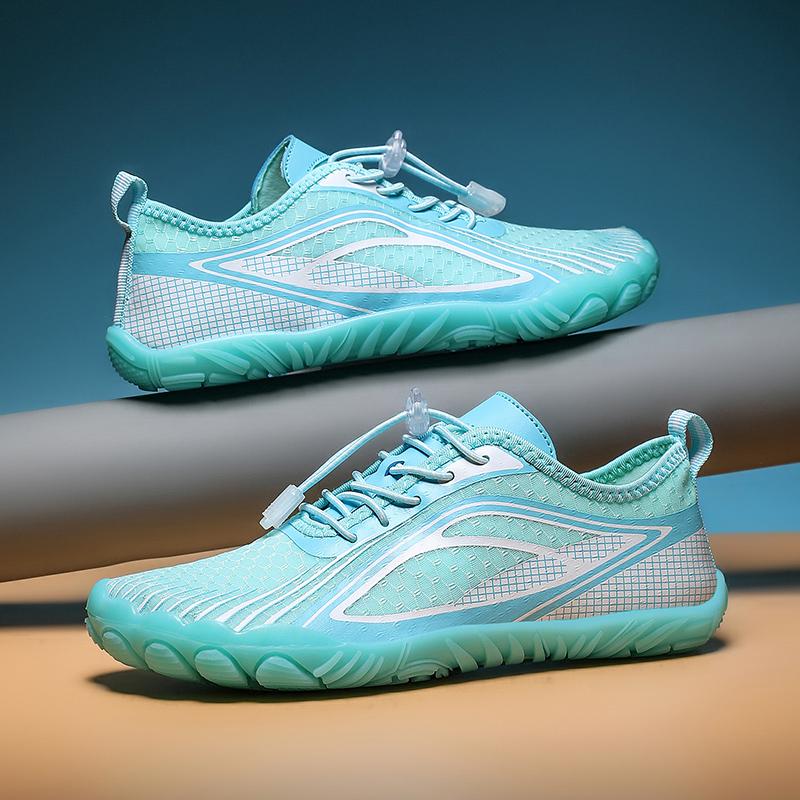 

Мужская и женская обувь для босых ног, пляжная обувь, быстросохнущие походные повседневные спортивные сандалии, легкие мягкие уличные кроссовки для пар 35-46 46 небесно-голубой