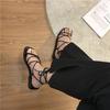 Versatile Womens Sandals Comfortable Roman Shoes Slip On Beach Shoes Thick Sole Women Shoes 2025 Summer New Zapatos Para Mujeres