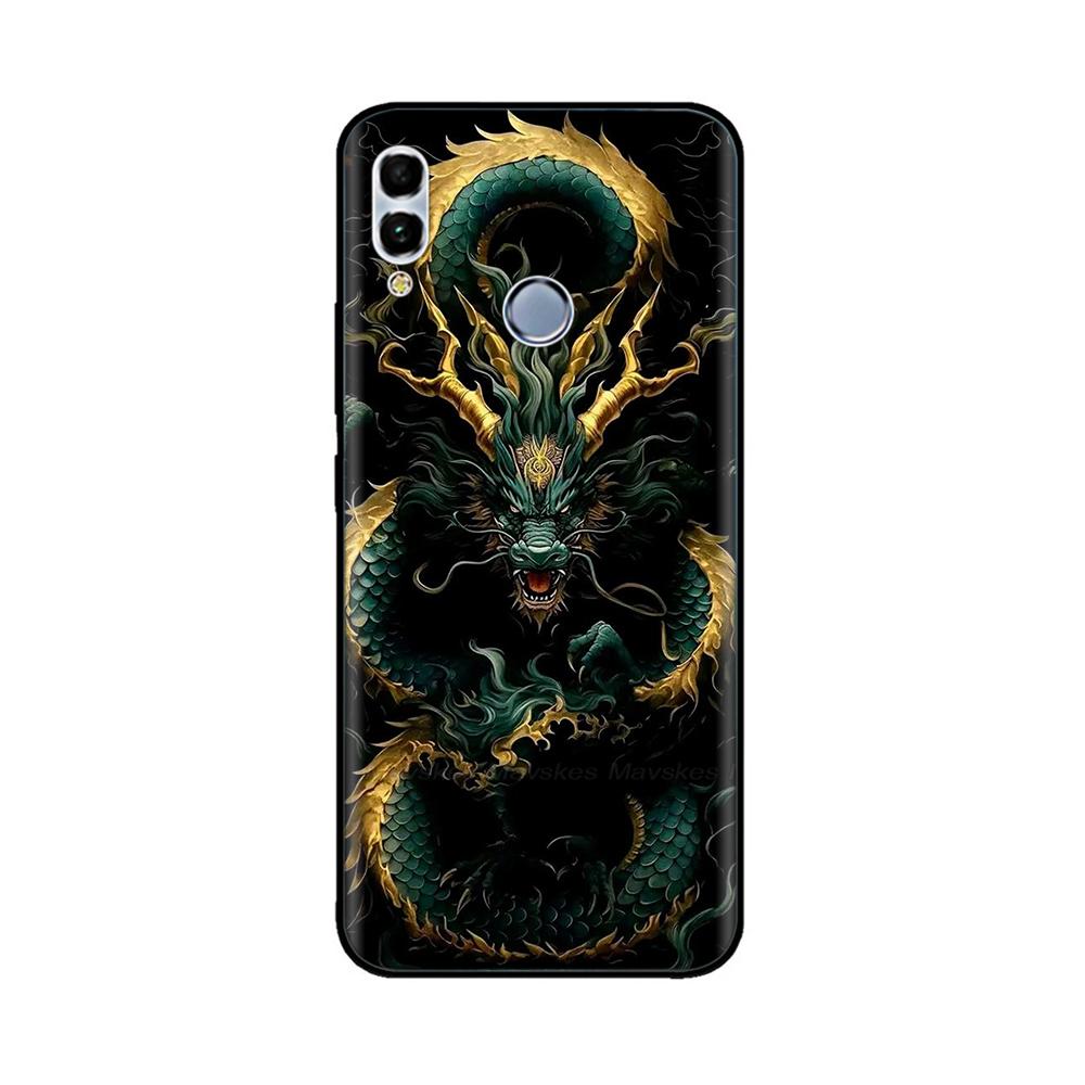 For Huawei P Smart 2019 Case Phone Cases Funny Camera Protection Soft Silicone Back Cover For Huawei P Smart 2019 Shell Fundas