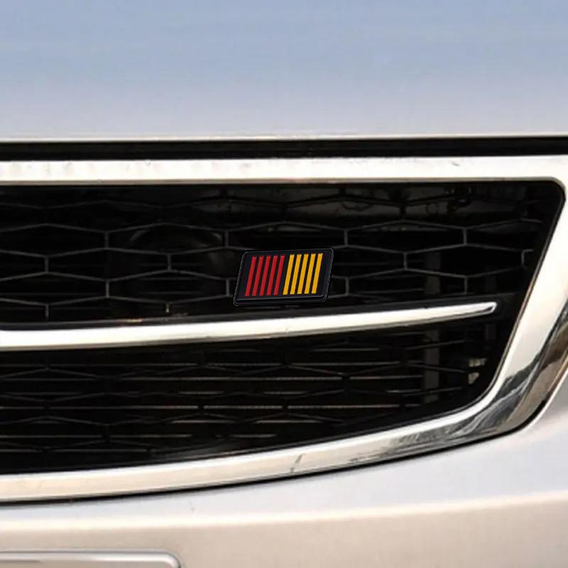 New Styling Metal Car Trunk Emblem Front Grille Badge Sticker For  RalliArt Logo Lancer Ralli Art 9 10 Asx Outlander