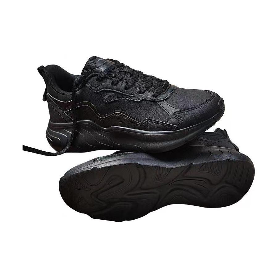 New Anta The City Cushioning Anti Slip And Wear Resistant Low Top Casual Shoes Women's Black 122338812-5