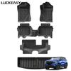 Right Drive for Ford-EVEREST 2026-2026 7Seats Fuel TPE 3D All-weather Floor Mats Foot Liner Trunk Pad Car Interior Accessories