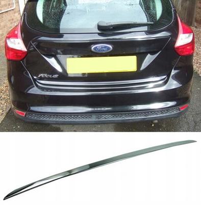 FORD FOCUS MK III Chrome Trunk Trim - Tailgate Accent - Premium Car Rear Detail - Shine Enhancer Tuning Klapa 4