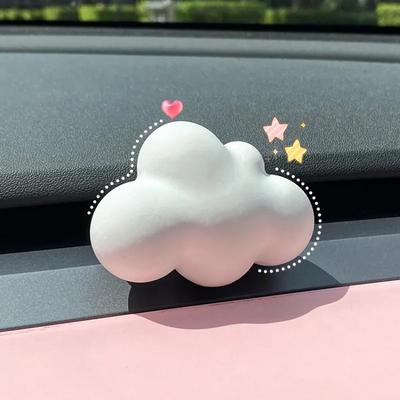 For New Tesla Model 3 Highland 2025 2025 Car Aromatherapy Clip Vent Diffuser Cloud Shape Car Vent Freshener Clip Air Conditioner