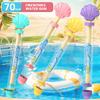 2-5PCS Firework Water Gun Pull-Out Sprinkler Romantic Photograph Props Beach Water Fighting Outdoor Water for Summer Beach
