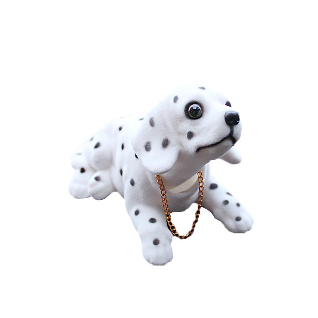 Roztomilá kreativní panenka do auta s třesoucí hlavou psí ozdoby Dekorace interiéru auta