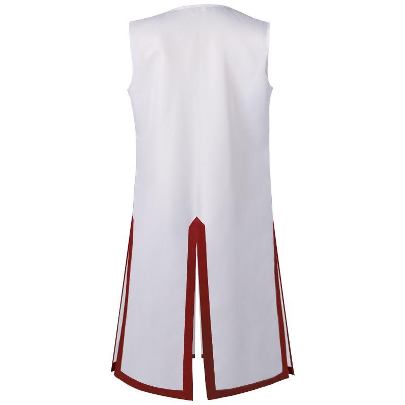 2025 Medieval Templar Women's Ball Gown Cosplay Costume - European and American Style