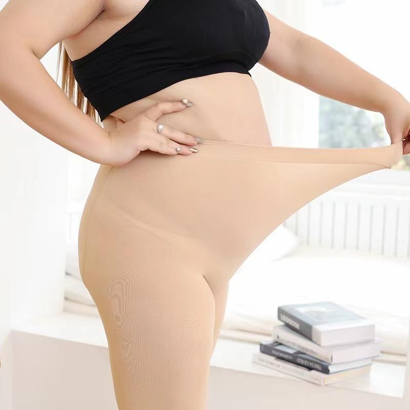 Damskie termiczne rajstopy skinny wiosenne jesienne polarowe ciepłe legginsy pończochy ciążowe plus size rajstopy modelujące sylwetkę skarpety spodnie