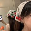 Sweet Floral Knitted Headband Flower Crochet Bandana Cute Bohemian Hair Band  Girls