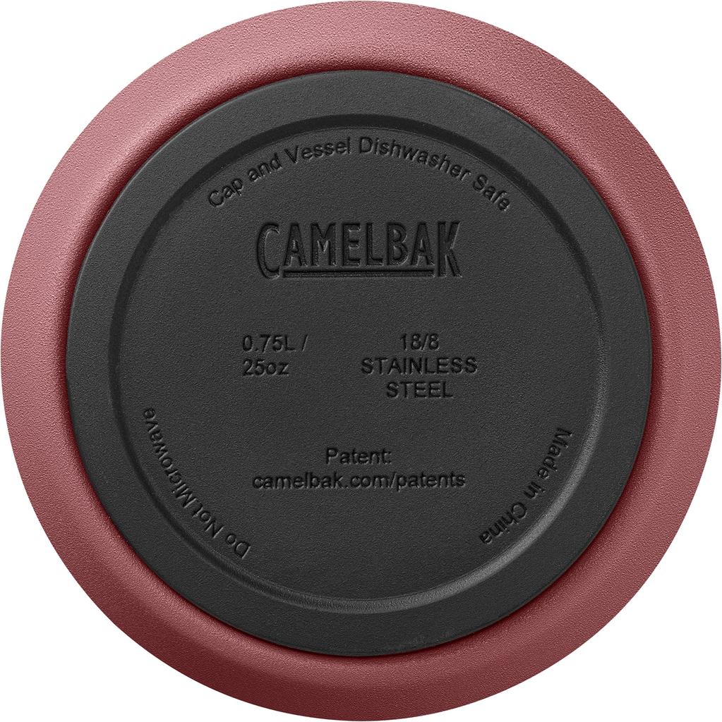 Camelbak Horizon Vacuum Keeps Hot or Terracotta Rose Bottle, 750ml, Insulated, Cold, 750ml,