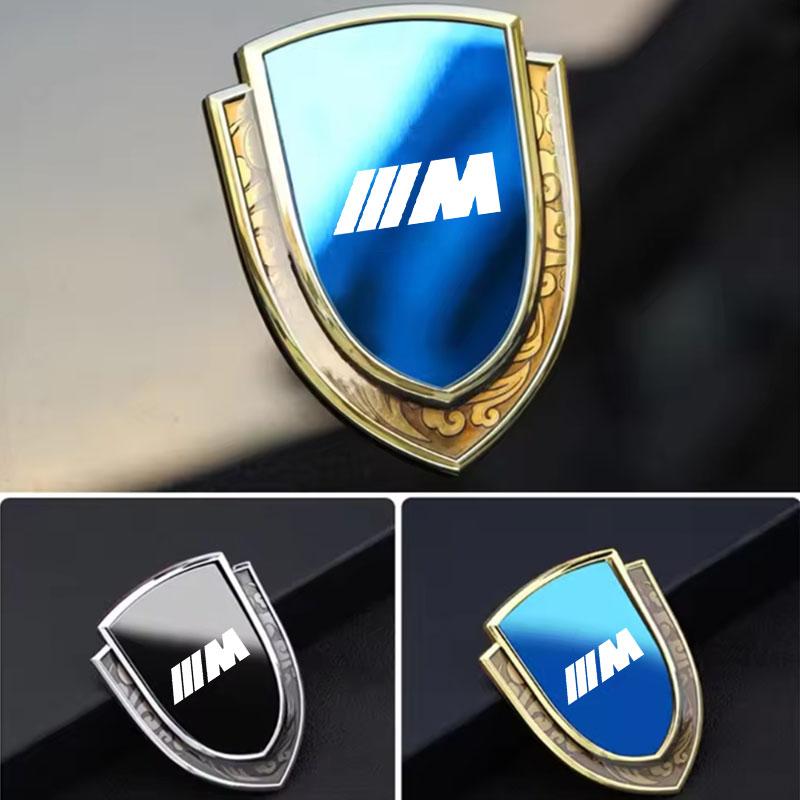 3D Badge Sticker Car Fender logo Rear Trunk Sticker For BMW M Power X1 e84 X3 f25 X5 e53 x6 e71 ix3 i3 320i 330d M4 1 3 5 Series mkhr65