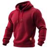 Men's Solid Color Sweatshirt Hoodie Men's Sports Large Size Casual Sweatshirt