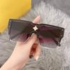 New Sunglasses Men's Driving Anti-UV Sunglasses Concave Shape Ladies Long Frame Sunglasses UV400