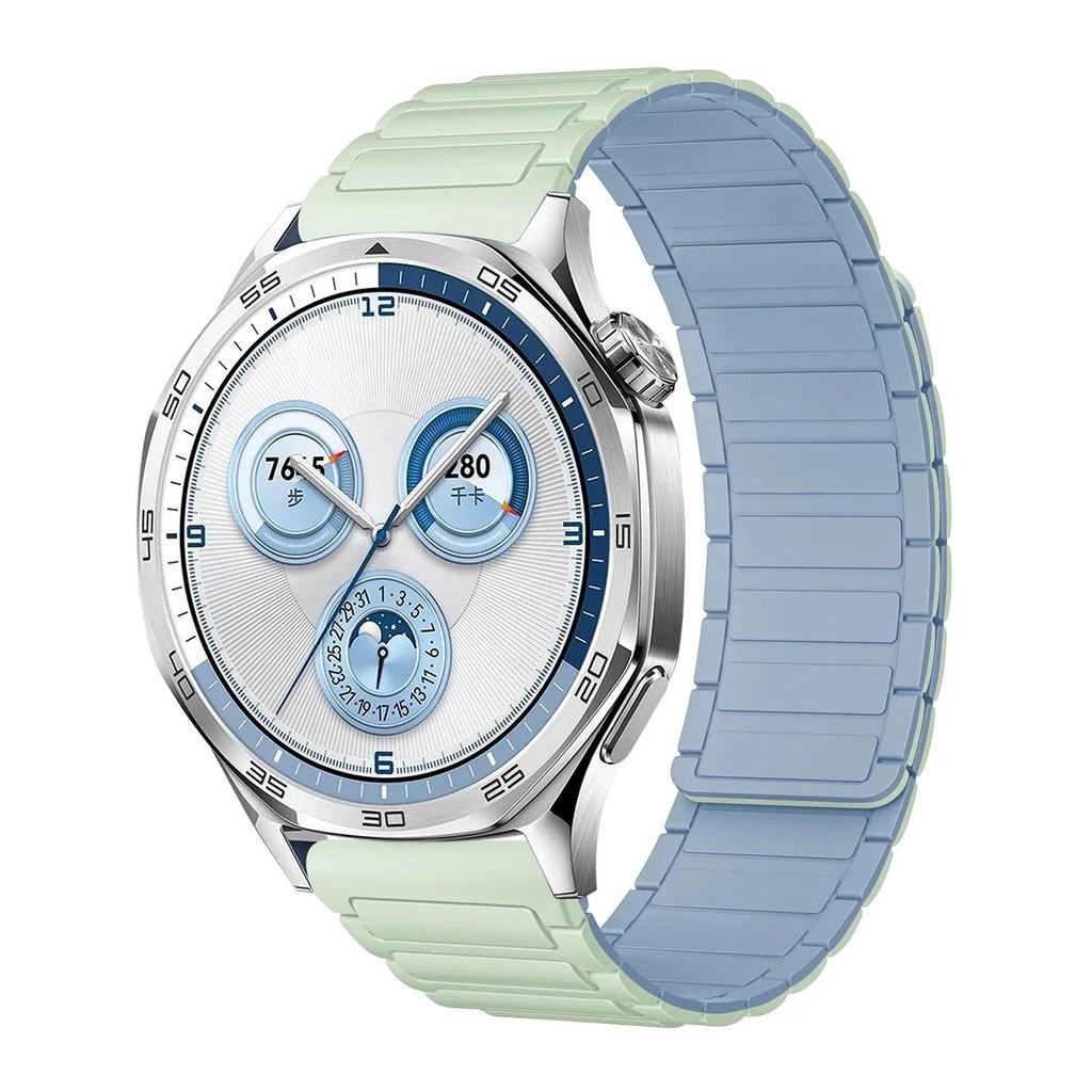 18mm 20mm 22mm Magnetic Band For Huawei Watch GT5/4/3Pro 46mm 4/3Pro Soft Silicone Loop Strap For Amazfit Balance GTR 4/3/2 47mm