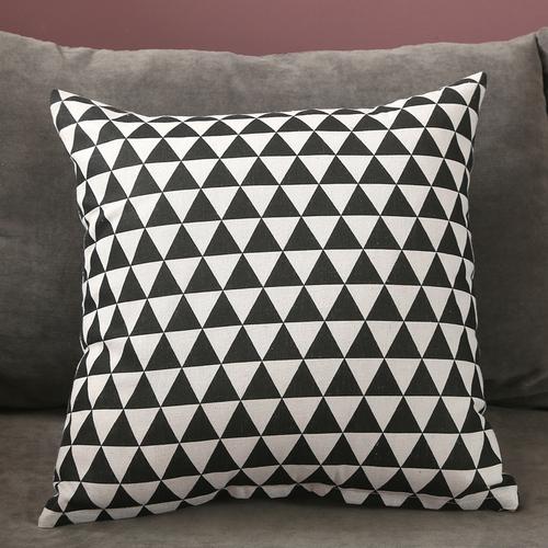Car Waist Simple Style Special Offer Pillowcase Inserts Four Seasons Double-Sided Cushion Living Room Sofa Office 45*45