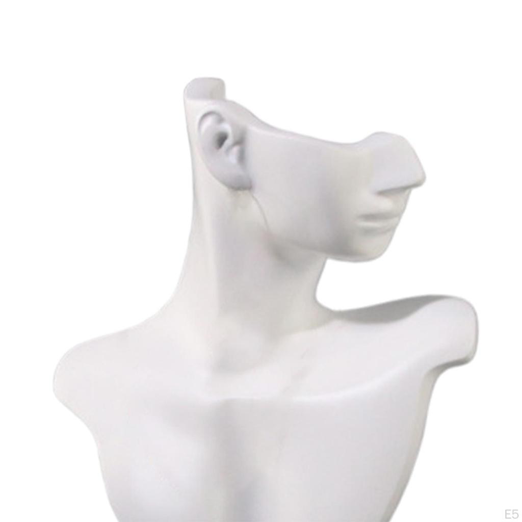Jewelry Display Elegant Resin Bust Organizer Presentation Holder for Necklace Bracelet Shop
