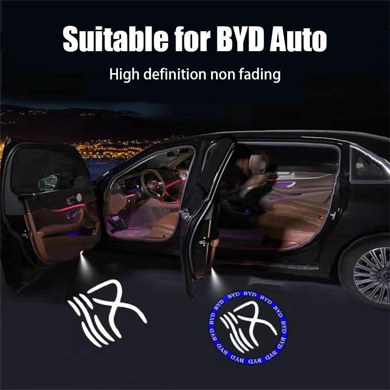 Geeignet für BYD Autotür-Willkommensleuchten Hohe Auflösung Nicht verblassende Willkommensleuchte Für BYD BYD Han Qin Song Auto-Willkommenslicht
