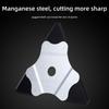 Grass Mower Triangular Blade Cutting Head for Mowing Lawns, Thick Branches Gardening  and Shrubs Tool