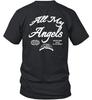 All My Angels T-Shirt Speed Records Band Logo Streetwear Graphic Tee