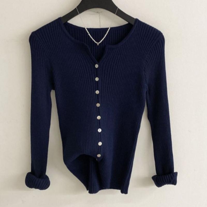 Honey J Women Twillson Ribbed Knit Cardigan 5 Colors