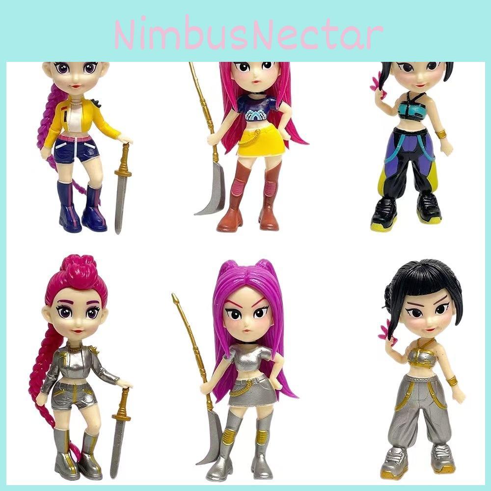 Kpop Demon Hunters Anime Figure Pvc Collectible Desk Decor For Fans