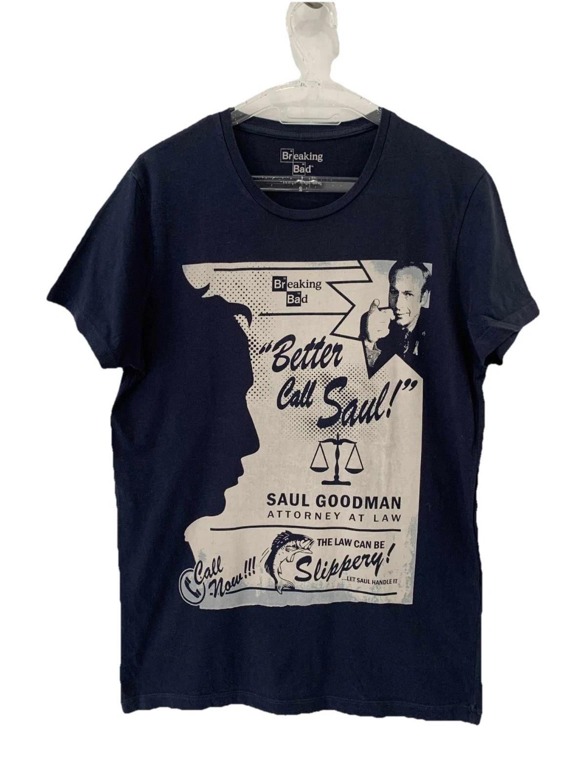 Breaking Bad Better Call Saul Graphic T-Shirt Size S 2013 Official Licensed #Z8 XL
