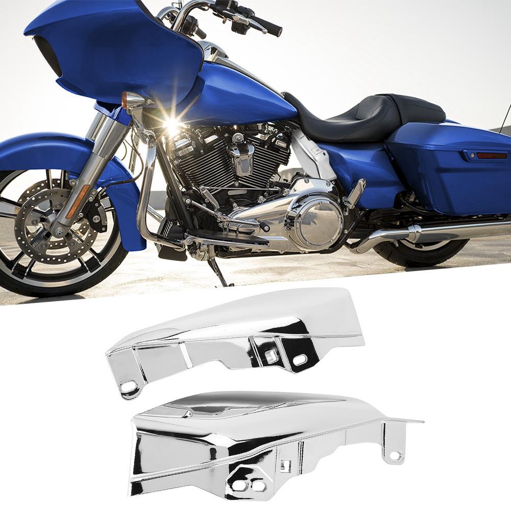 Motorcycle Heat   Mid Frame   Deflector Fits for   2017-2019(Glossy Black )