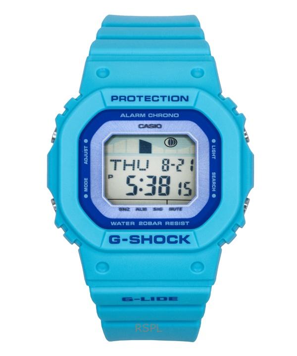 

Casio G-Shock G-Lide Digital Bio-Based Resin Strap Quartz GLX-S5610-2 200M Women s Watch синий