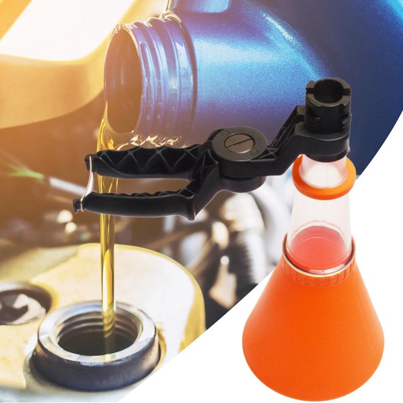 Automotive Funnel Anti-Spill Oil Change Funnel Specialty Tools & Gadgets For Radiator Transmission Coolant Lawn Mower Motor Car