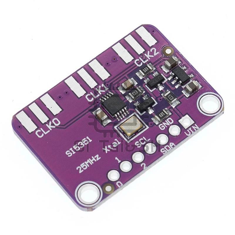 1-10PCS DC 3V-5V Si5351A Si5351 I2C Clock Generator Breakout Board Module Si 5351 A Signal Generator Clock 8KHz-160MHz