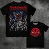 T-shirt Grafica Vintage Eddie Munson Stranger Demogorgone Fiore Cannibale Hawkins Y2K Streetwear Top da Uomo e da Donna